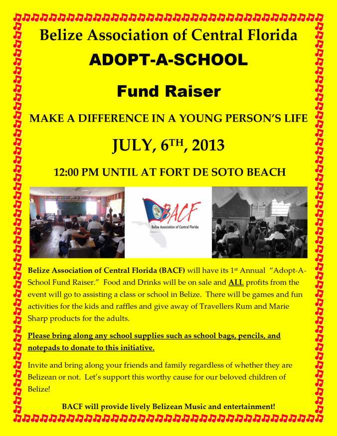 Belize ACF July Fund Raiser Final
