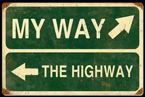 my way or highway